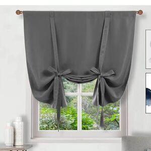 2 Tie-Up Curtain Panels